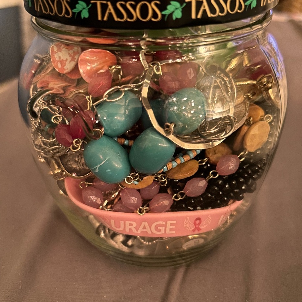 Mystery jewelry  jar